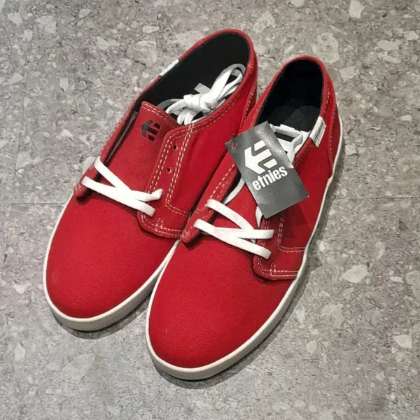 [BUNJANG] Etnies Old Skool Skate Shoes Red (US 5.5) / (새상품) 에트니스 올드스쿨 보드화 레드 (235)