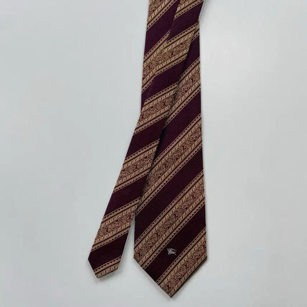 [BUNJANG] Burberrys Silk Logo Necktie / 버버리 심플로고 정품 명품 넥타이 (Burberrys)