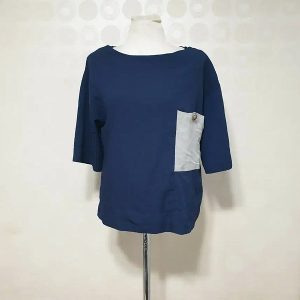 [BUNJANG] ZARA Short Sleeve Blouse 55 / 자라 블라우스55 반팔티55 얇은반팔티55