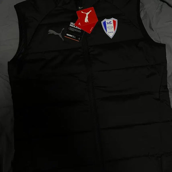 [BUNJANG] Suwon Samsung Padded Vest Black M / 수원삼성 패딩 조끼 블랙 M
