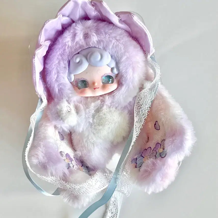 [BUNJANG] Lucky Draw Bambi Rabbit v6 Teatime Bonnet Hat / 럭키디어나이 밤토끼 v6 티타임 _보라솜사탕