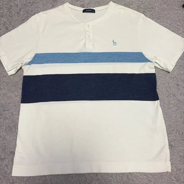 [BUNJANG] Hazzys Men's Short Sleeve T-Shirt Size 105 / 헤지스 남성 반팔티 105