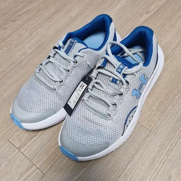 [BUNJANG] Under Armour Sneakers Gray/Blue (240) / [새제품]언더아머 운동화(240) 회색/블루