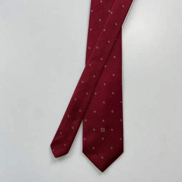 [BUNJANG] Givenchy Simple Logo Necktie 8.2cm / 지방시 심플로고 정품 명품넥타이 (GIVENCHY) 8.2cm