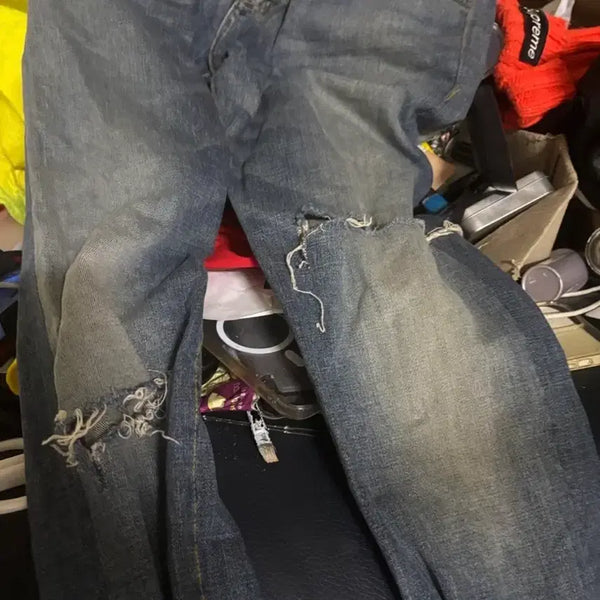 [BUNJANG] Saint Laurent 13SS Knee Distressed Jeans Size 32 / 생로랑 13ss 무릎디스진 32