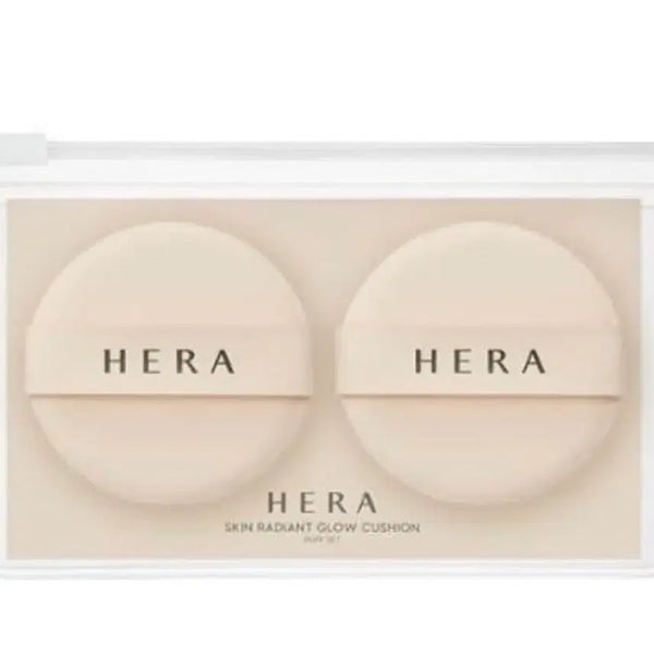 [BUNJANG] Hera Skin Radiant Glow Cushion Puff (2 Count) / 헤라 스킨 래디언트 글로우 쿠션 퍼프