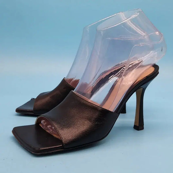 [BUNJANG] Bottega Veneta Women's Mule Sandals / e 보테가베네타 여성  뮬 샌들 35 220 굽9