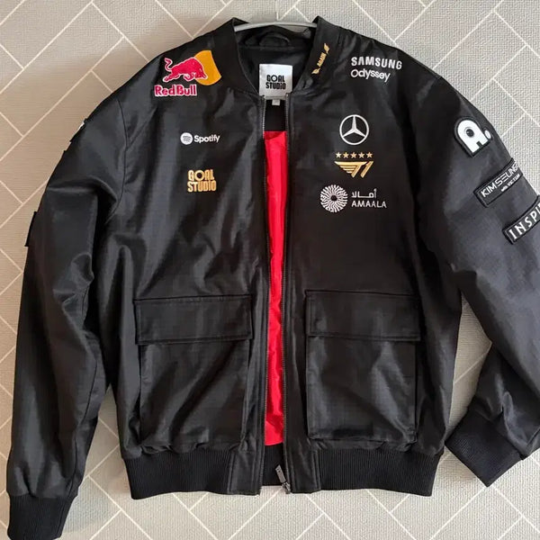 [BUNJANG] T1 2025 Worlds Jacket Faker 5 Stars L / 티원 T1 2025 유니폼 월즈 자켓 페이커 마킹 5성 / L