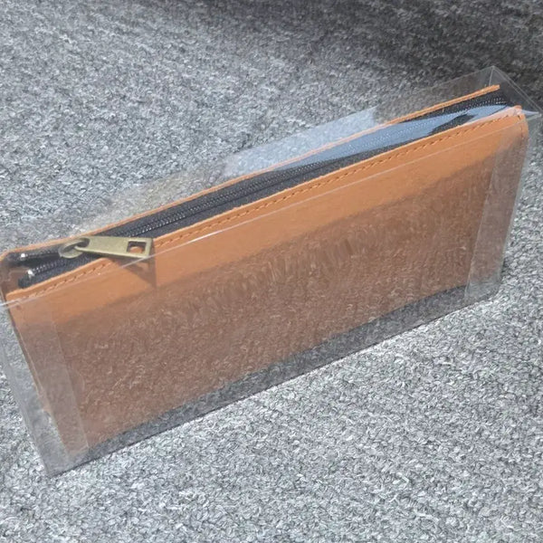 [BUNJANG] Faux Leather Pouch (Sealed) / 가죽 파우치 (미개봉)