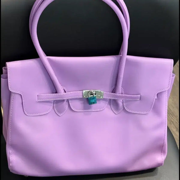 [BUNJANG] Jelly Birkin Bag Taro Purple / 무배)) 젤리버킨백 타로퍼플