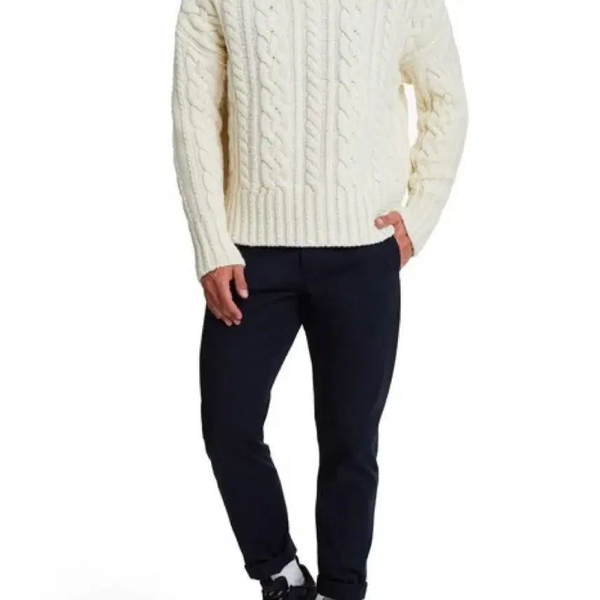 [BUNJANG] AMI Cable Knit Sweater / AMI 케이블 니트