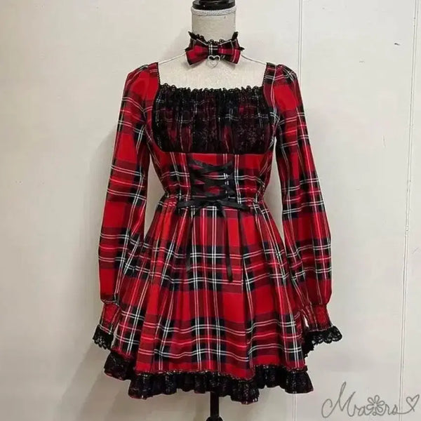 [BUNJANG] MAZZ Primero One-Piece Jireh-kei Style Dress / 마즈 프리메로 원피스 양산형 지뢰계