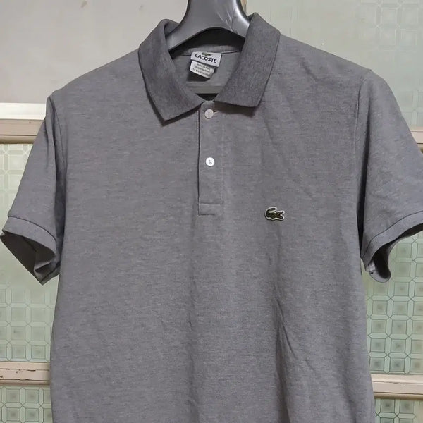 [BUNJANG] Lacoste Cotton Short-Sleeve T-Shirt Size 95 / 라코스테  반팔 티셔츠 95 사이즈 새옷급