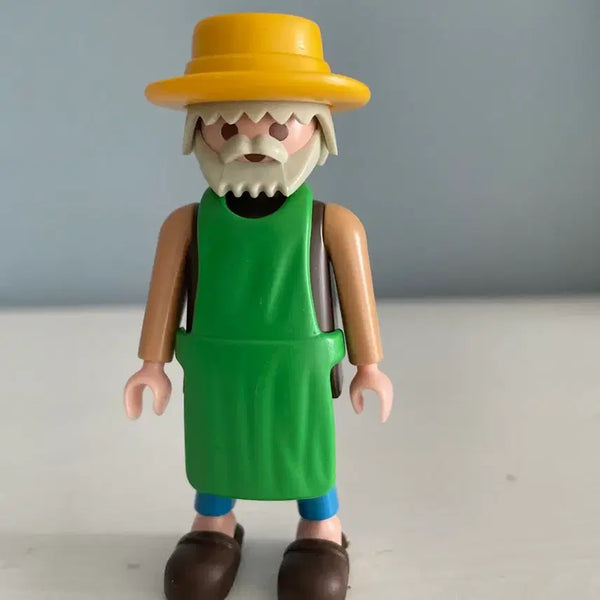 [BUNJANG] Playmobil Brown Slipper Grandpa / 중고 플레이모빌 갈색 슬리퍼 할아버지