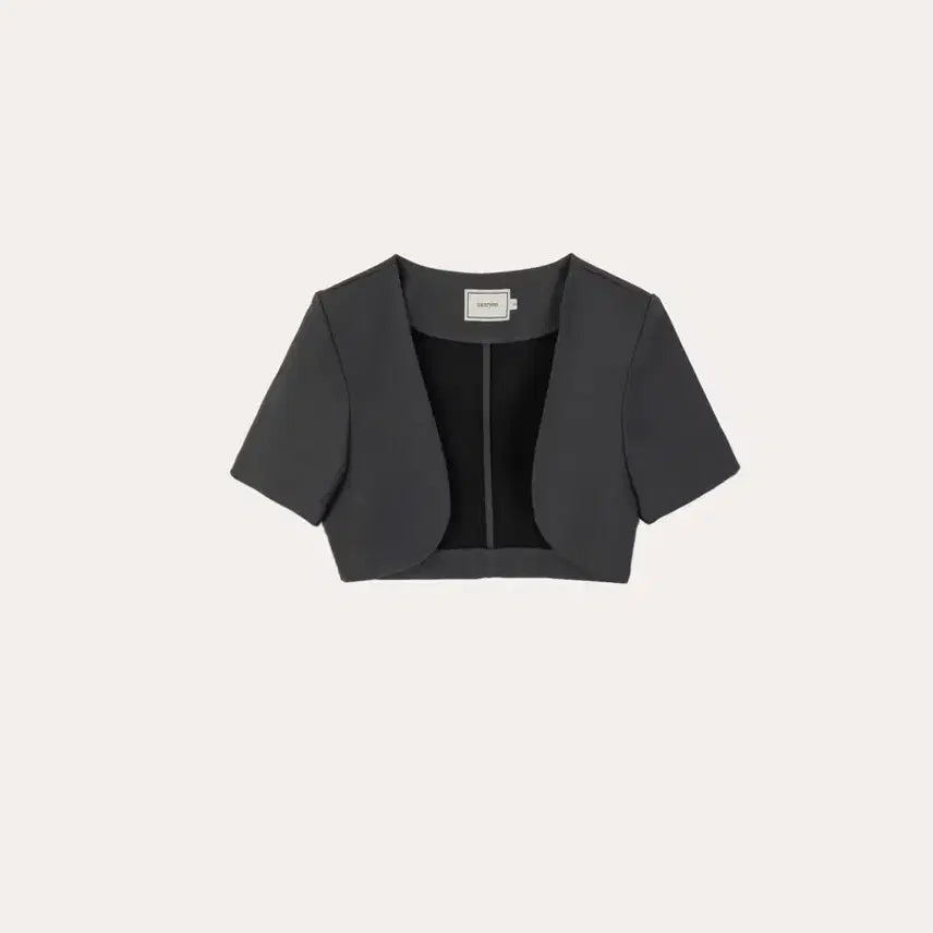 [BUNJANG] Merion Roena Bolero Dress Set Charcoal S / 메리온 로에나 볼레로 원피스 세트 차콜S