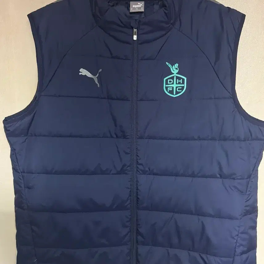 [BUNJANG] Daejeon Hana Citizen Puma Lightweight Padded Vest 2XL / 탭 땐 새제품급) 대전하나시티즌 푸마 경량패딩 조끼(베스트) 2XL
