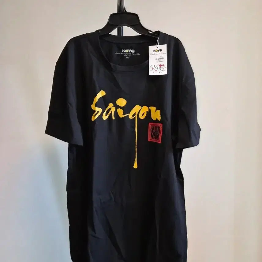 [BUNJANG] KOYO Black Men's Short Sleeve T-Shirt XL / (새상품)KOYO 블랙 남성 반팔 티셔츠 2XL