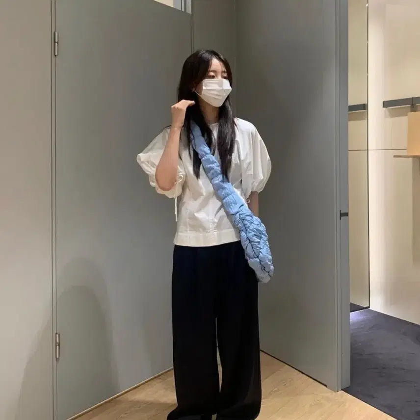 [BUNJANG] COS Collection Puff Sleeve Blouse / 새상품)cos 블라우스