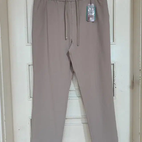 [BUNJANG] Men's Summer Relaxed Fit Stretch Slacks Pants (Beige) / 여름 슬랙스36 남성 바지 팬츠 스판 새상품