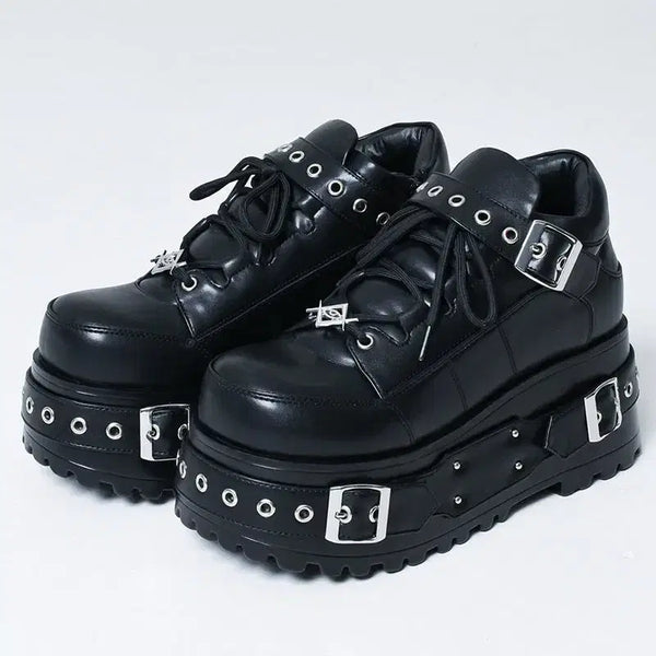 [BUNJANG] REFLEM Platform Chunky Sole Sneakers / REFLEM 레플렘 플랫폼 통굽 운동화