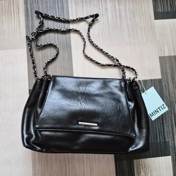 [BUNJANG] Mintiz Shoulder Bag Black / 민티즈 숄더백
