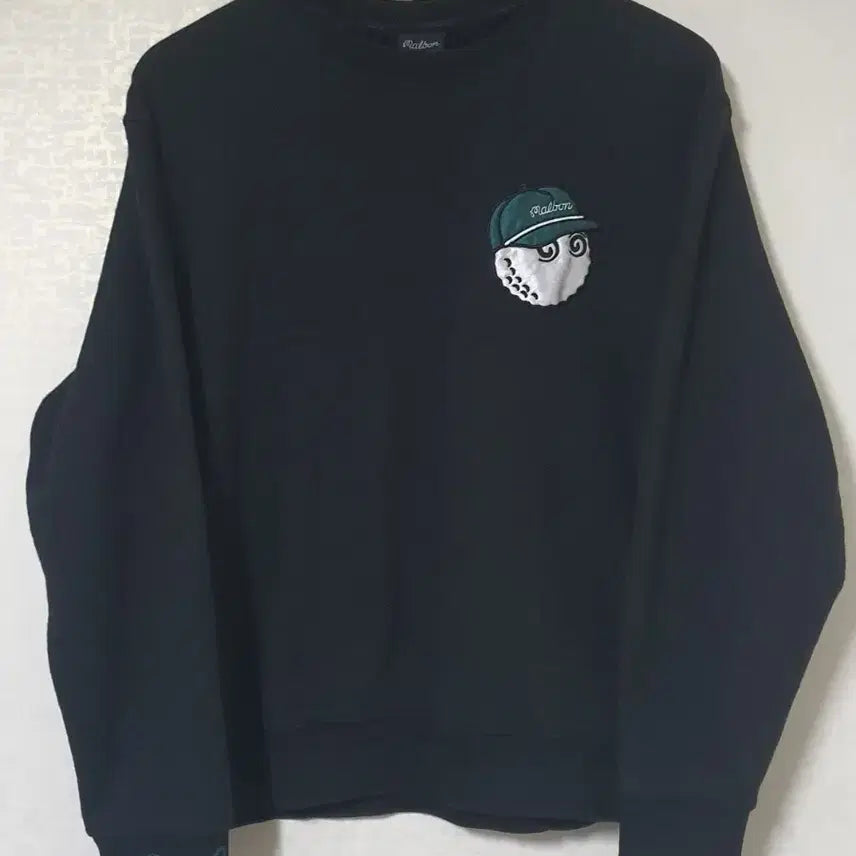 [BUNJANG] Malbon Golf Fleece Sweatshirt L / 말본 골프 기모 맨투맨 공용 L