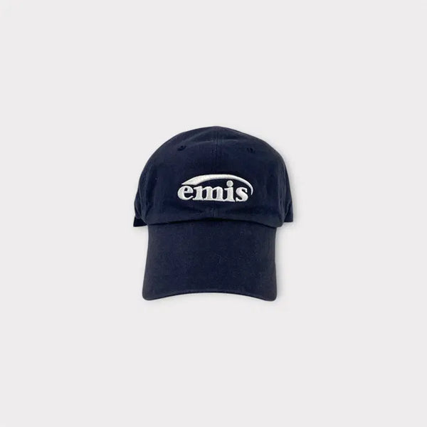 [BUNJANG] EMIS New Logo Ball Cap Navy / 이미스 뉴 로고 볼캡 네이비 (1877)