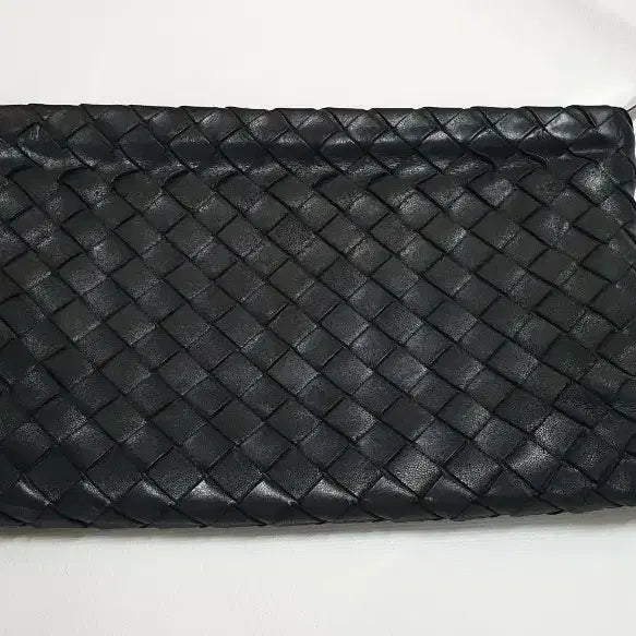 [BUNJANG] Bottega Veneta Intrecciato Clutch Black / 보테가베네타 인트레치아토 클러치 블랙