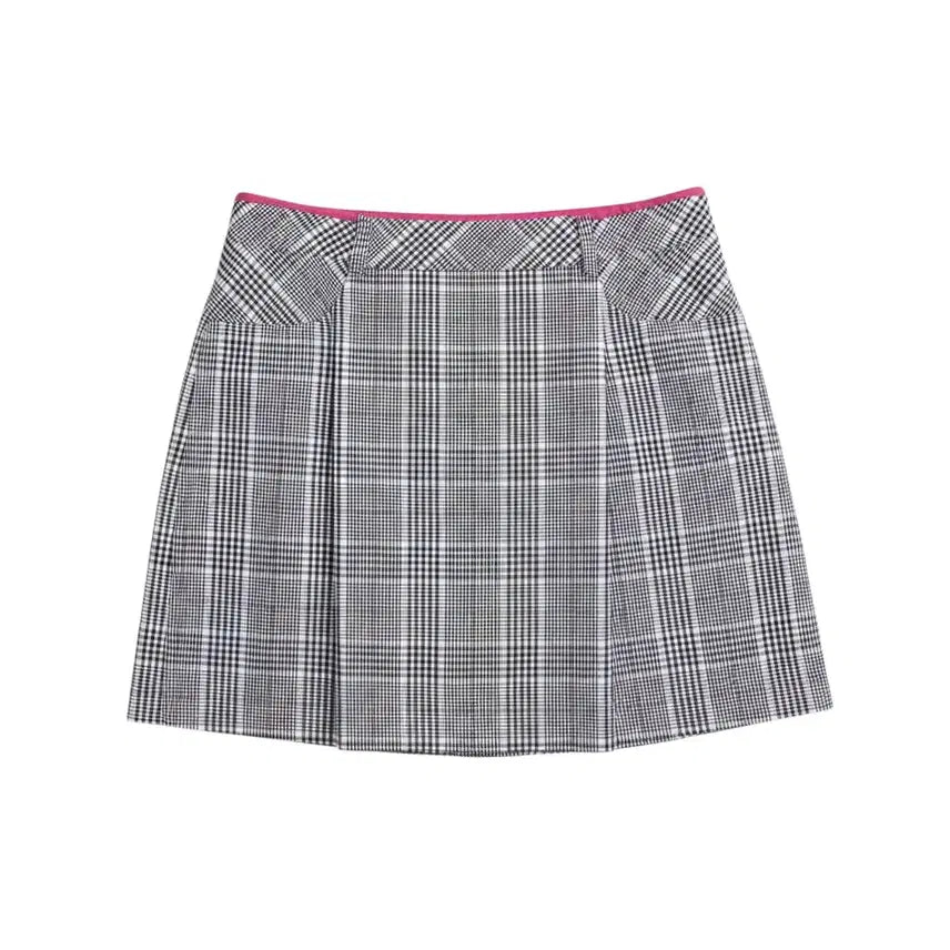 [BUNJANG] Bogner Women's Checked Golf Skirt / 여성73/ 보그너 체크패턴 골프스커트