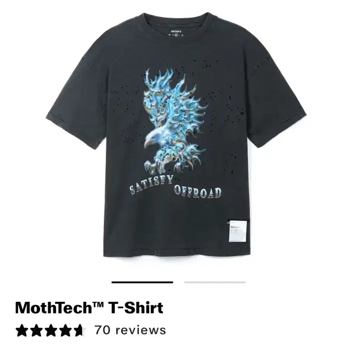 [BUNJANG] STiSFY 26ss Mostech Phoenix Print T-Shirt L / 새티스파이 26ss  모스테크 불사조 티셔츠 L (새상품)