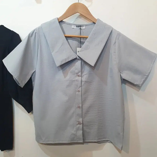 [BUNJANG] VIST Collar Blouse / VIST 카라 블라우스