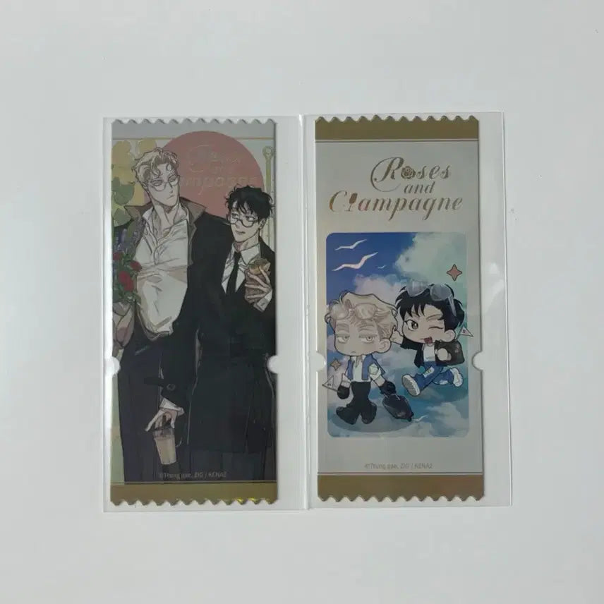 [BUNJANG] Bundle Set Rose & Champagne China Pop-up Ticket Benefit / 일괄) 장미와 샴페인 장샴 티켓 특전 중국 팝업