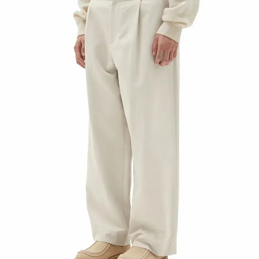 [BUNJANG] Brown Yak Wide Fit Chino Pants Sand Size 5 / 브라운야드 와이드핏 치노팬츠 샌드 5사이즈
