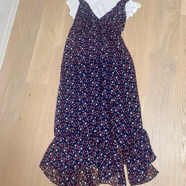 [BUNJANG] Summer Vacation Star Pattern Long Dress / ^_^ 새상품) 여름과 휴가를 위한 별 원피스!!