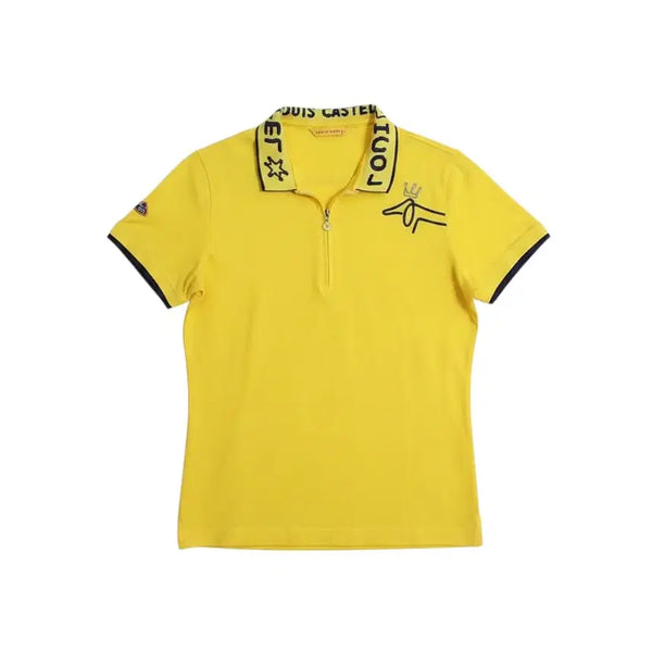 [BUNJANG] Louis Castel Women's Half-Zip Golf Polo T-Shirt (Size 95) / 여성95/ 루이까스텔 반집업 골프 카라티셔츠