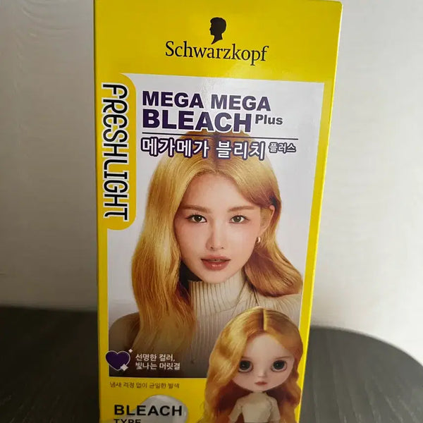 [BUNJANG] Schwarzkopf Freshlight Megamega Bleach Plus (Sealed) / 슈바츠코프 프레쉬라이트 메가메가 블리치 플러스 (미개봉)