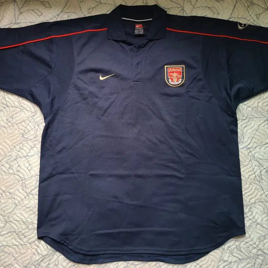 [BUNJANG] Arsenal Nike Polo Shirt / 01/02 아스날 나이키 폴로 셔츠