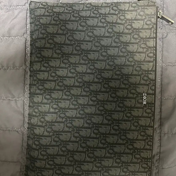 [BUNJANG] Dior Oblique A4 Clutch Black / 디올 오블리크 a4클러치 블랙