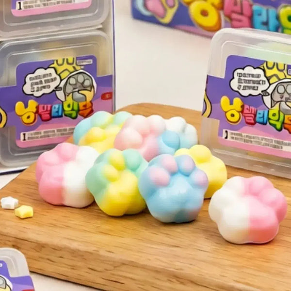 [BUNJANG] Rainbow Jelly Squishy Toy / 냥젤리 왁뿌말랑이