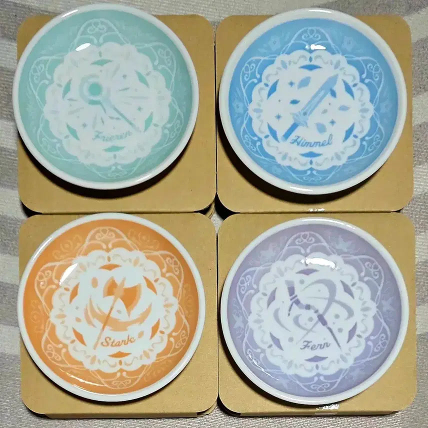 [BUNJANG] Frieren: Beyond Journey's End Ichiban Kuji Plate Set (4 Types) / 장송의프리렌 제일복권 접시 4종 세트