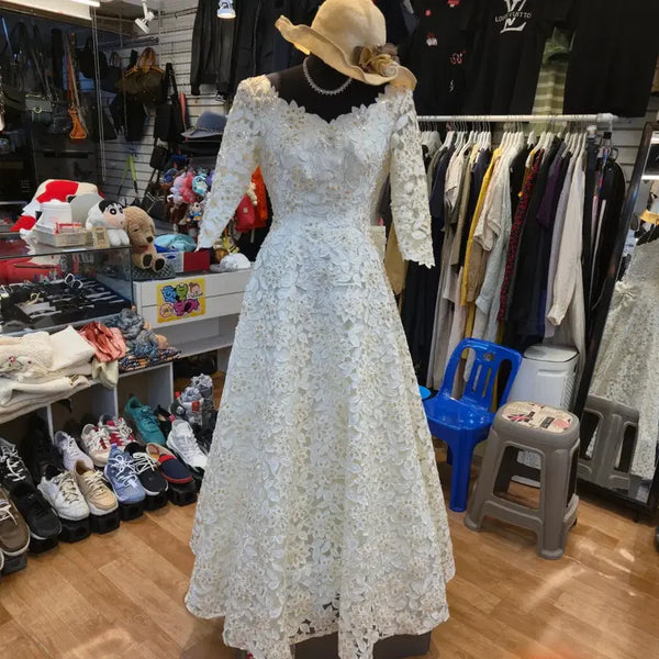 [BUNJANG] Wedding Dress M Size / 웨딩드레스