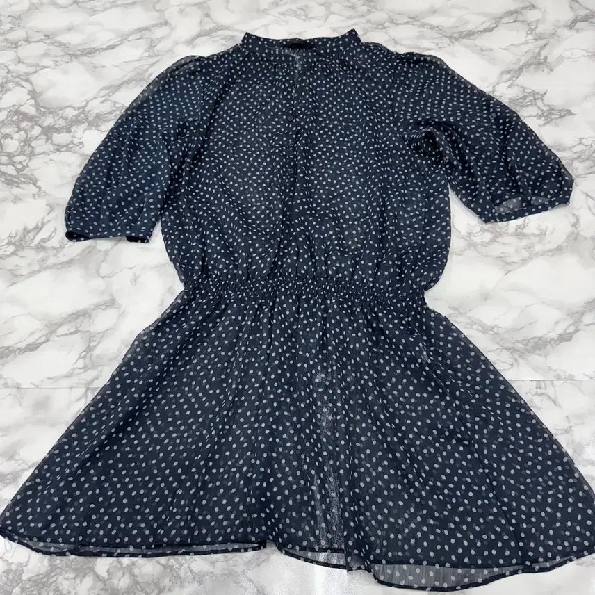 [BUNJANG] ADSUM Dot Pattern Dress (Size 94-165) / ADSUM 도트 패턴 원피스 94-165