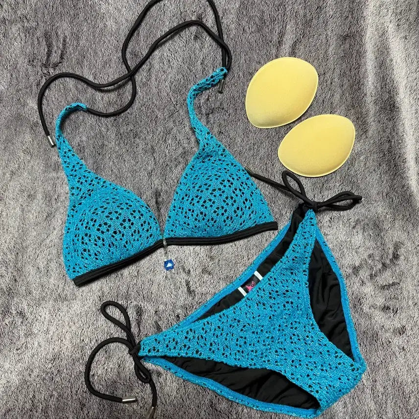 [BUNJANG] Japanese Imported Bikini Swimsuit - Size 55 / 일본제 미사용 수영복55사이즈