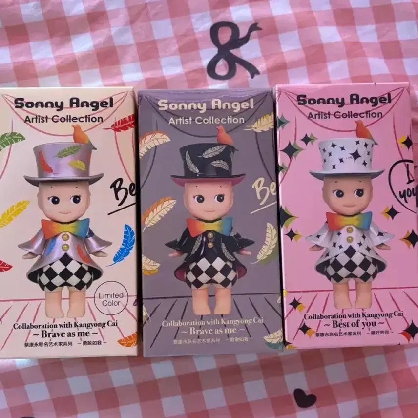 [BUNJANG] Sonny Angel Artist Kevin Choi 3 Types Set / 소니엔젤 아티스트 케빈 차이 3종 세트