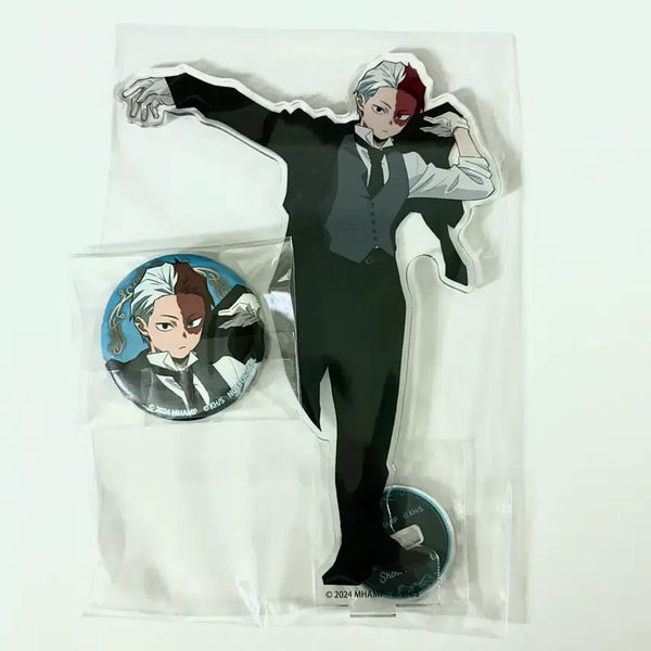 [BUNJANG] My Hero Academia Todoroki Shoto Your Next Acrylic Stand & Can Badge Set / 반택포)히로아카 토도로키 쇼토 유어넥스트 특전 아크릴스탠드/캔뱃지