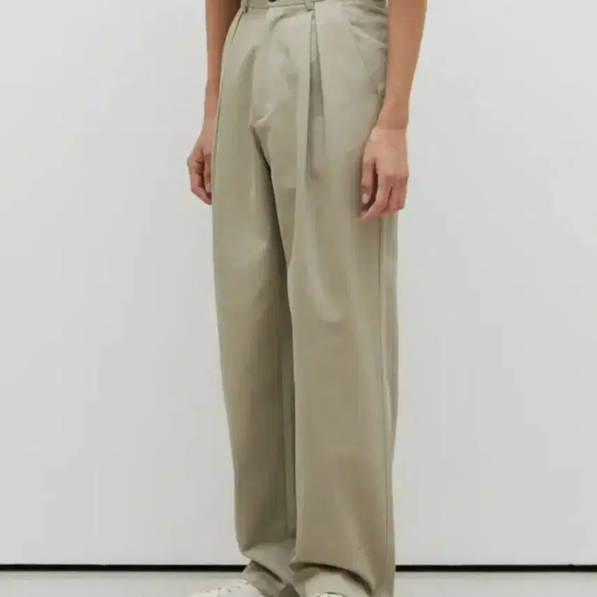 [BUNJANG] Juang Homme Inverted Chino Beige Pants / M) 주앙옴므 인버티드치노 베이지