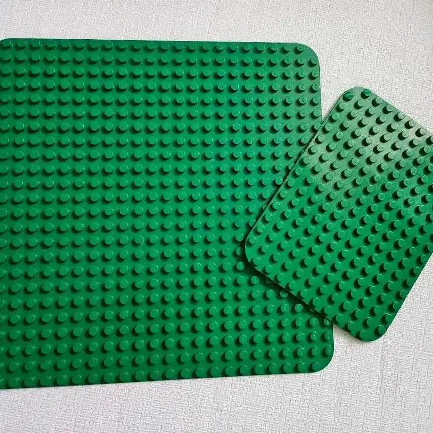 [BUNJANG] LEGO DUPLO 2-Piece Plate Set (Green) / 레고 듀플로 2개 세트 (그린)