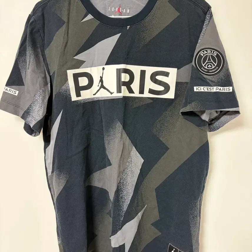 [BUNJANG] Paris Saint-Germain x Jordan T-Shirt / PSG 파리 생제르망 X 조던 반팔티셔츠