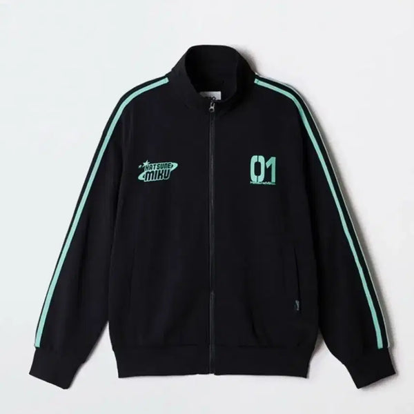[BUNJANG] Hatsune Miku SPAO Collaboration Track Jacket Jersey S / 하츠네 미쿠 스파오 콜라보 트랙 재킷 져지 S