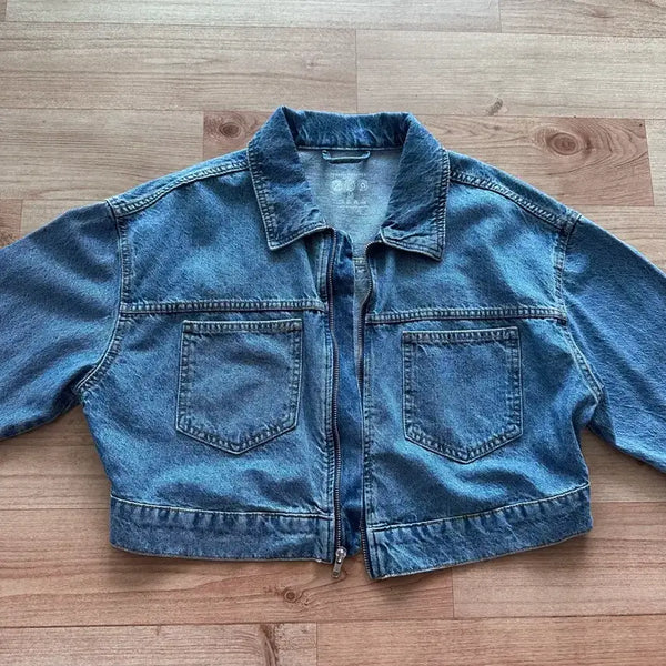 [BUNJANG] Primark Cropped Denim Jacket / Primark 크롭 청자켓